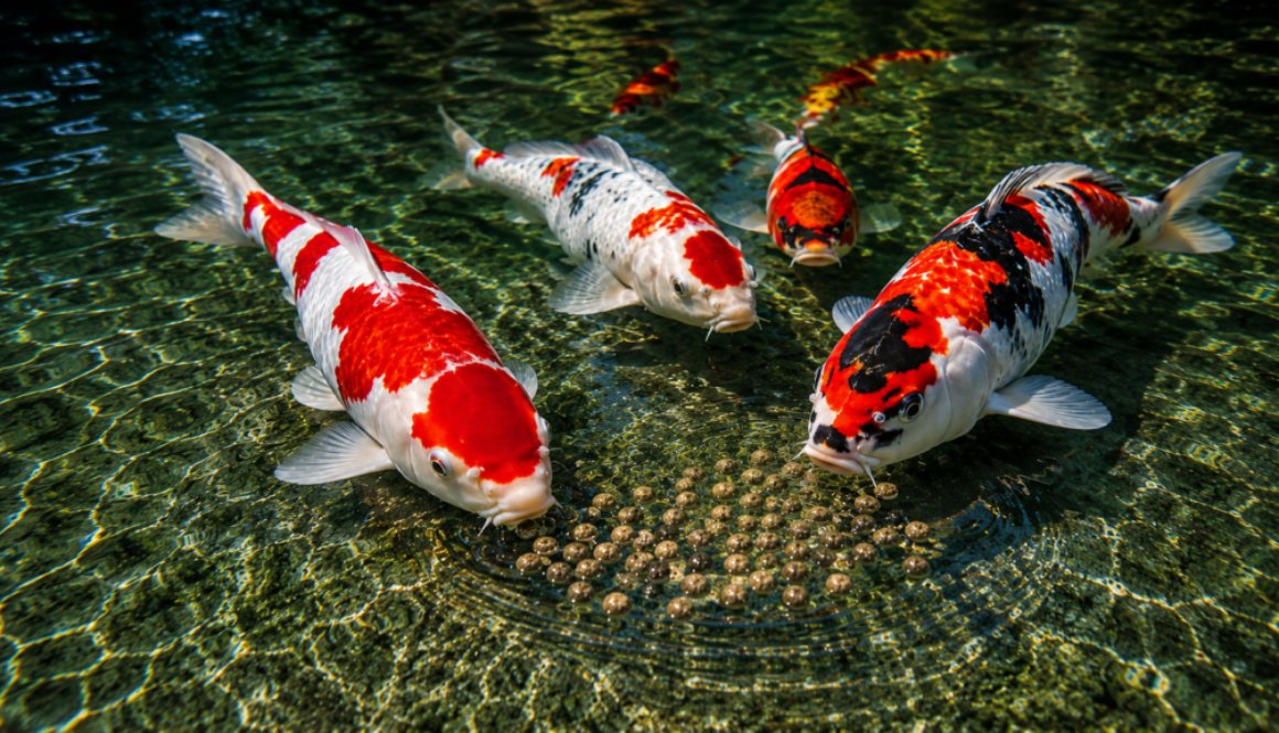 Premium floating koi food pellets for healthy growth, colour and nutrition – Koi Empire South Africa